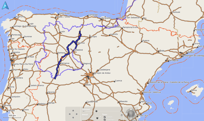 Route Castilla y Leon 2