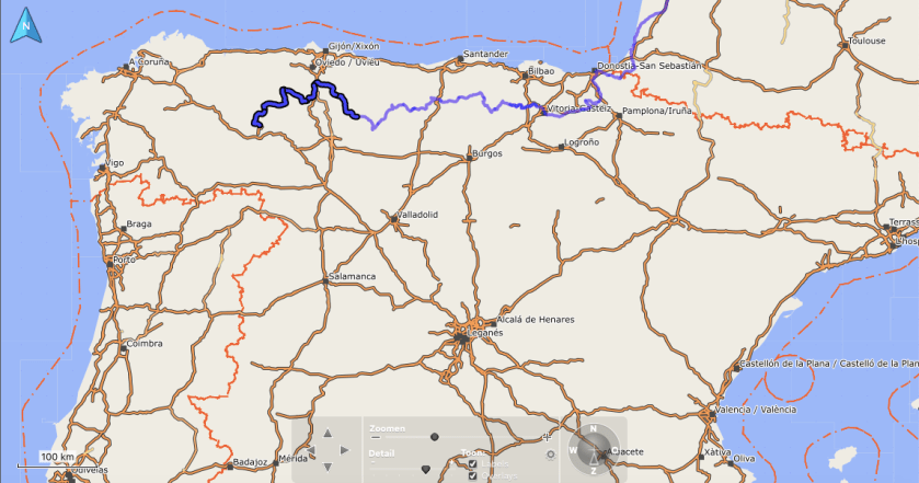 Route Cordillera Cantabrica 2