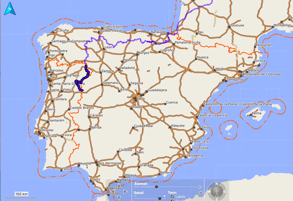 Route NE Portugal